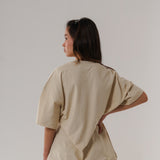 pure BEIGE TEE