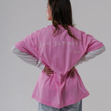 slow summer *is calling PRISM PINK TEE