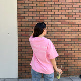 stay home PRISM PINK TEE
