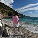 slow summer *is calling PRISM PINK TEE