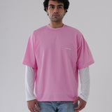stay home PRISM PINK TEE